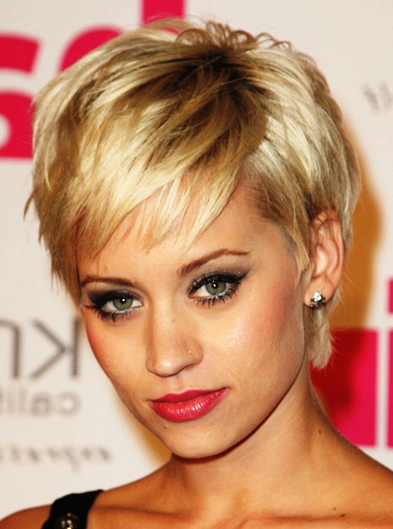 Short haircuts for older women