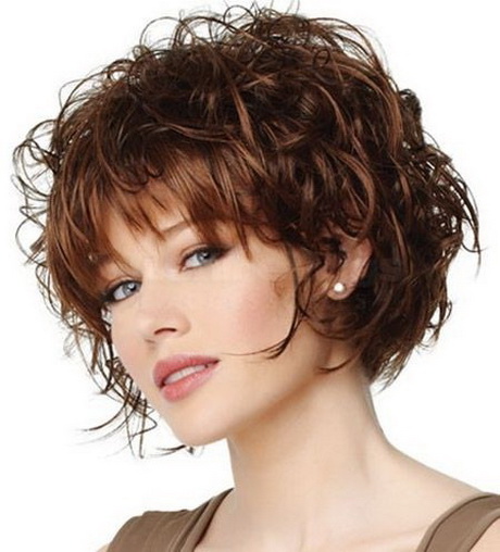 Short haircuts for thick curly hair