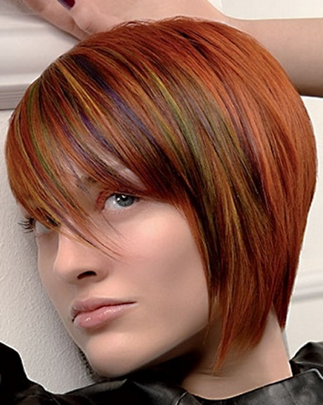Short hairstyles and colors