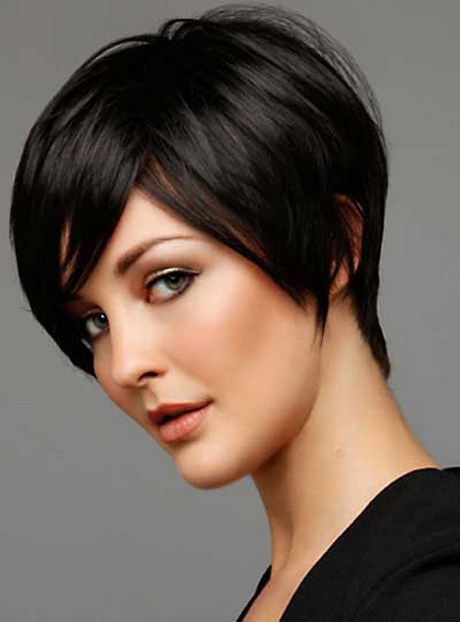 Short hairstyles for dark hair