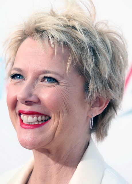 Short hairstyles for mature women over 60
