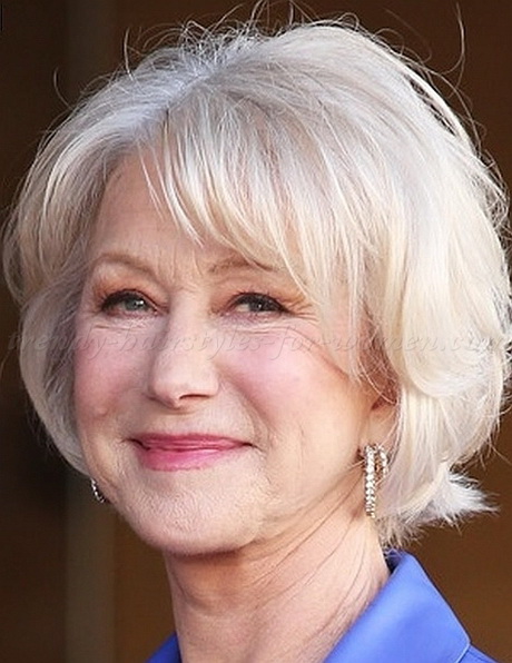Short hairstyles for over 60