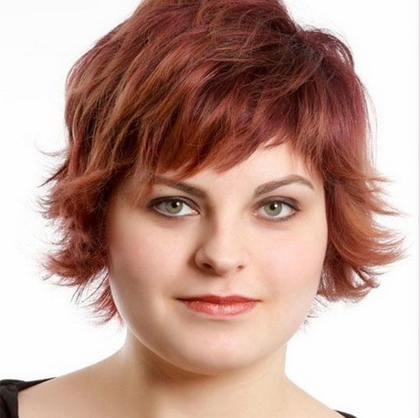 Short hairstyles for overweight women
