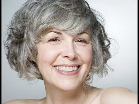Short hairstyles for women over 50 years old