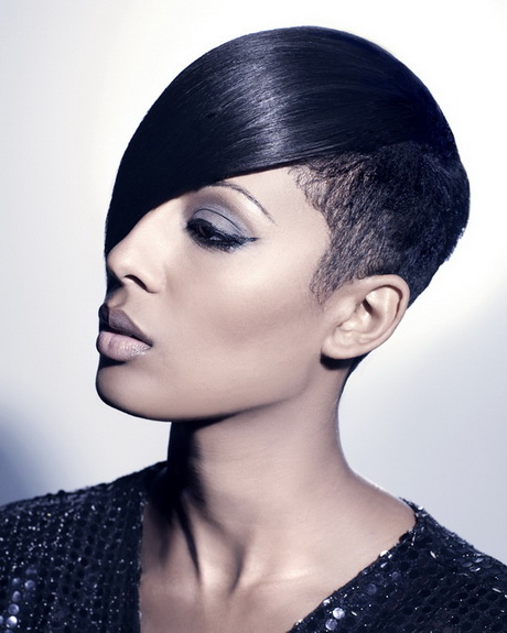 Short shaved hairstyles for black women short-shaved-hairstyles-for-black-women-97-4