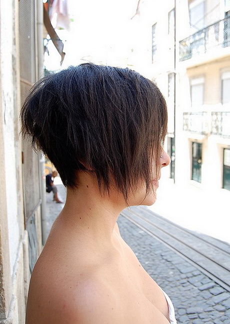 Short stacked hairstyles