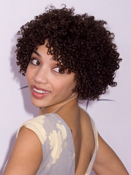 Short tight curly hairstyles