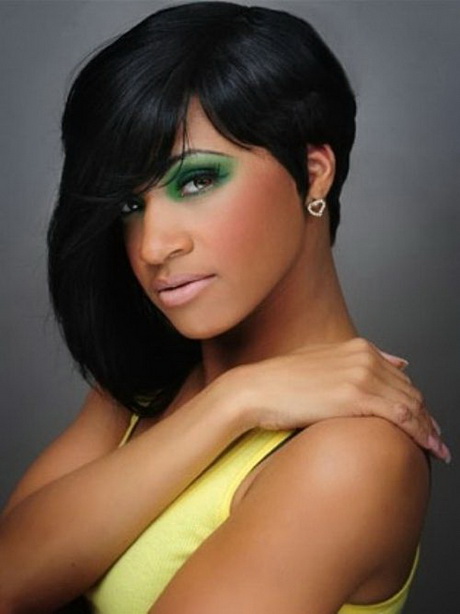 Short weave hairstyles for black women short-weave-hairstyles-for-black-women-42-10