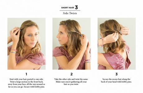 Simple hairstyles for short hair