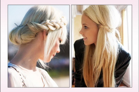 Straight hairstyles for prom