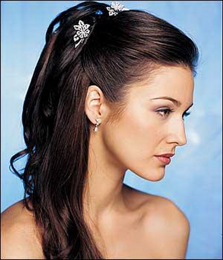 Straight prom hairstyles