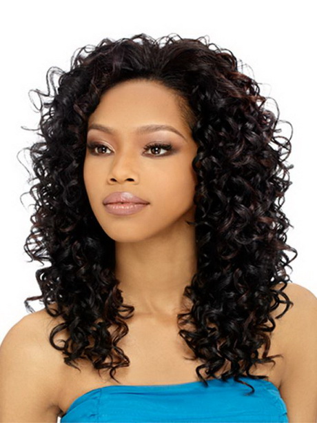 Weave curly hairstyles