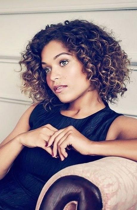 Beautiful short curly hairstyles