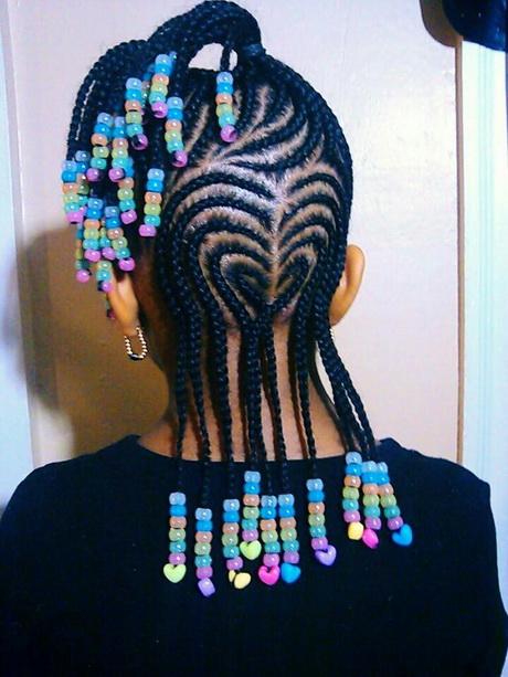 Braided hairstyles for black kids