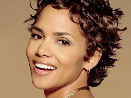 Celebrity short curly hairstyles