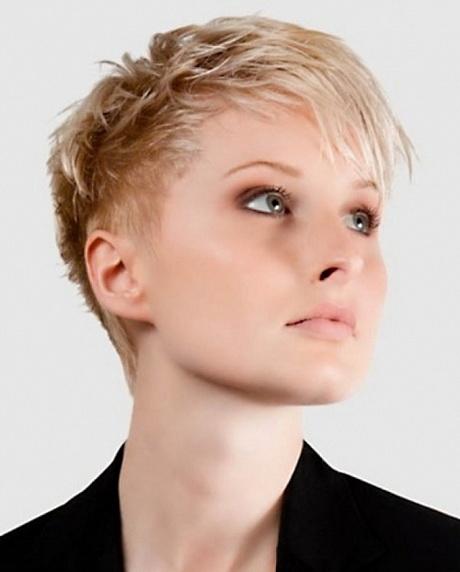 Cropped pixie haircut