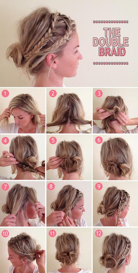 Easy hairstyles with braids