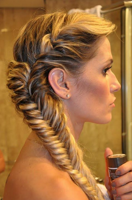 Pictures of french braid hairstyles