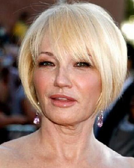 Pictures of short hair styles for women over 60