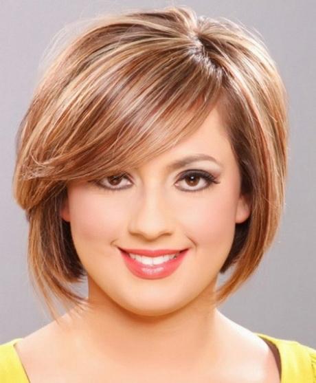 Short hair styles for fat faces