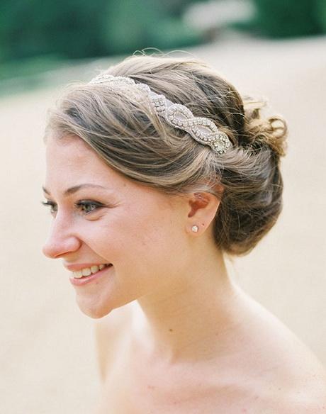 Wedding hair with headband