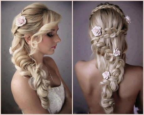Bridal hairstyles with braids