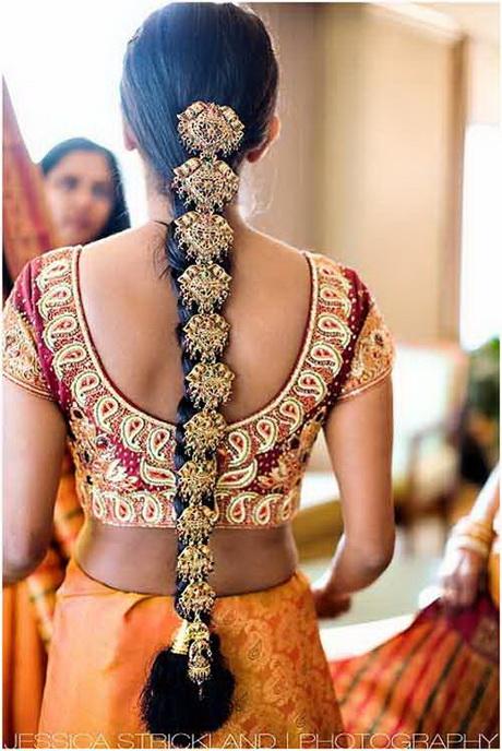 Indian wedding bridal hairstyles