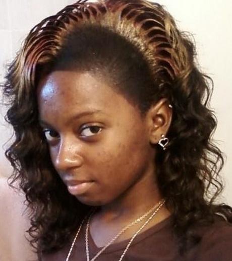 Quick weave hairstyles for black women
