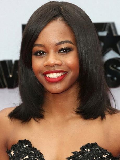 Shoulder length hairstyles for black women shoulder-length-hairstyles-for-black-women-34_5