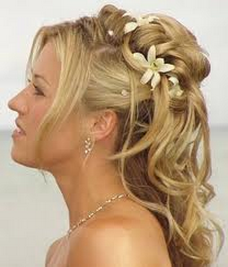 Wedding bridal hair
