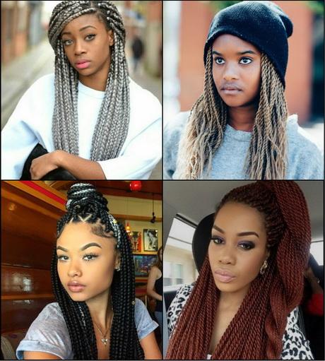 2017 black braid hairstyles