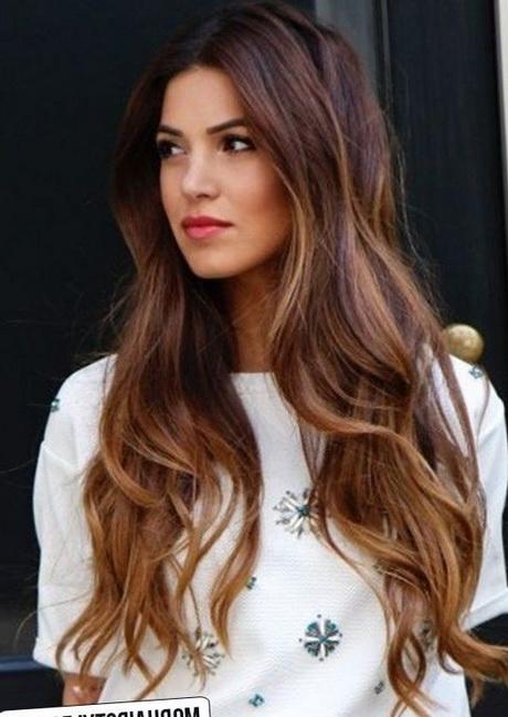 Hairstyle for 2017 for long hair