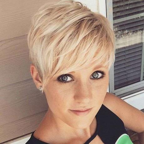 Hairstyle for short hair 2017