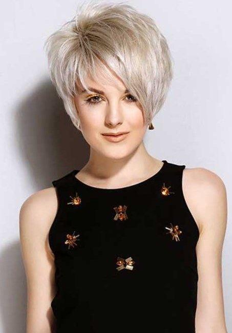 Latest short hairstyle for women 2017