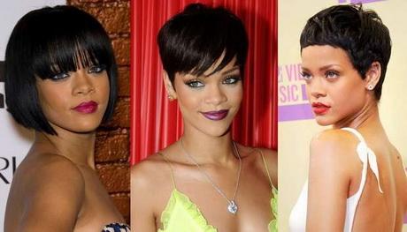 Rihanna short hairstyles 2017