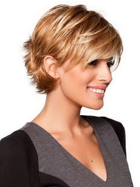 Short hairstyles with bangs 2017