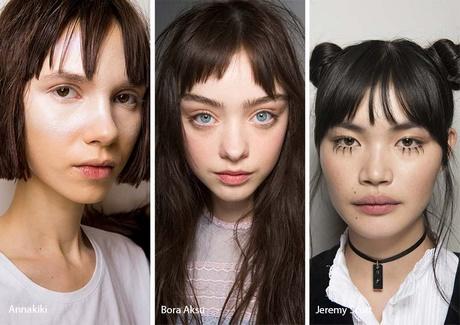 Hairstyles with bangs 2018
