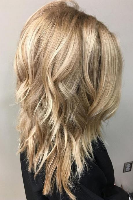 Mid length layered hairstyles 2018
