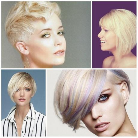 Short hairstyles and colours 2018