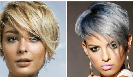 Short hairstyles trends 2018
