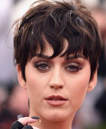 Short hairstyles with bangs 2018