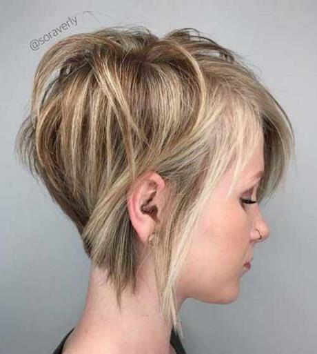 Short haircuts 2019 for round faces short-haircuts-2019-for-round-faces-91_17