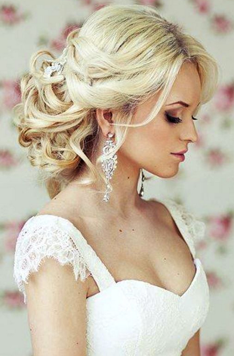 Hairstyle for a bride