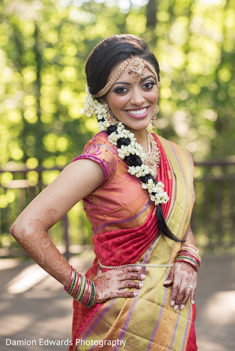 South indian wedding bridal hairstyles