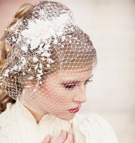 Wedding hair birdcage veil wedding-hair-birdcage-veil-30_14