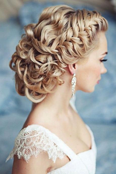 Wedding hair braided