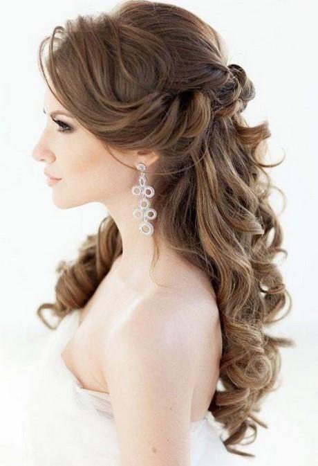 Hair style for a wedding