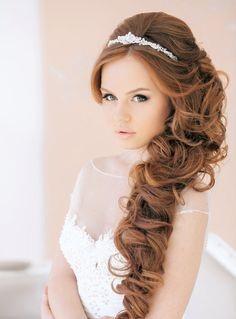 Hairstyle in wedding party