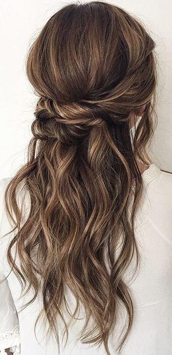 Hairstyle of wedding
