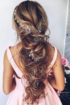 Long hair designs for weddings